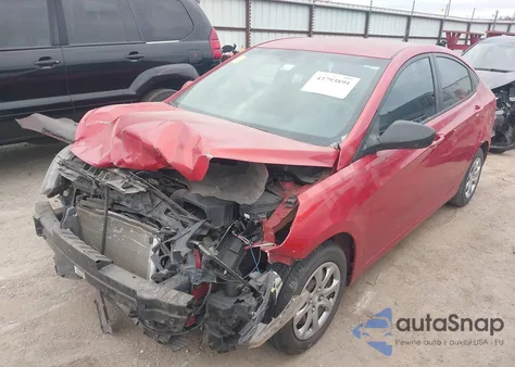 2014 Hyundai Accent Gls из США, поврежденный, VIN KMHCT4AE2EU742000